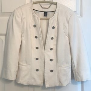 White House Black Market 3/4 Sleeve Jacket sz 8
